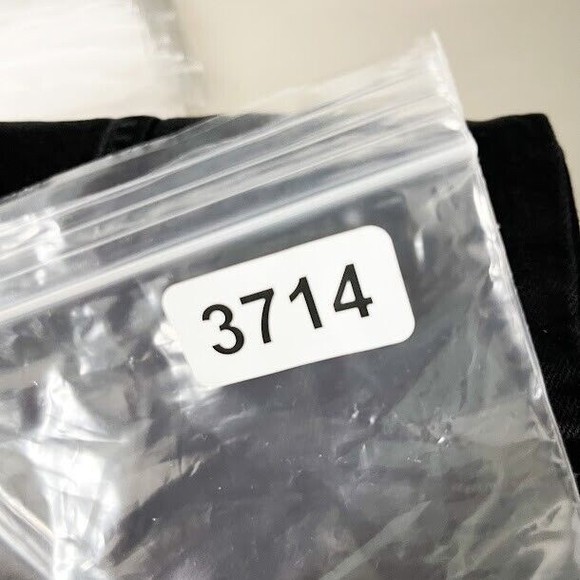 GRLFRND Womens Black Margo Denim Dress Button Distressed Stretch Dress Sz Small - Picture 11 of 11